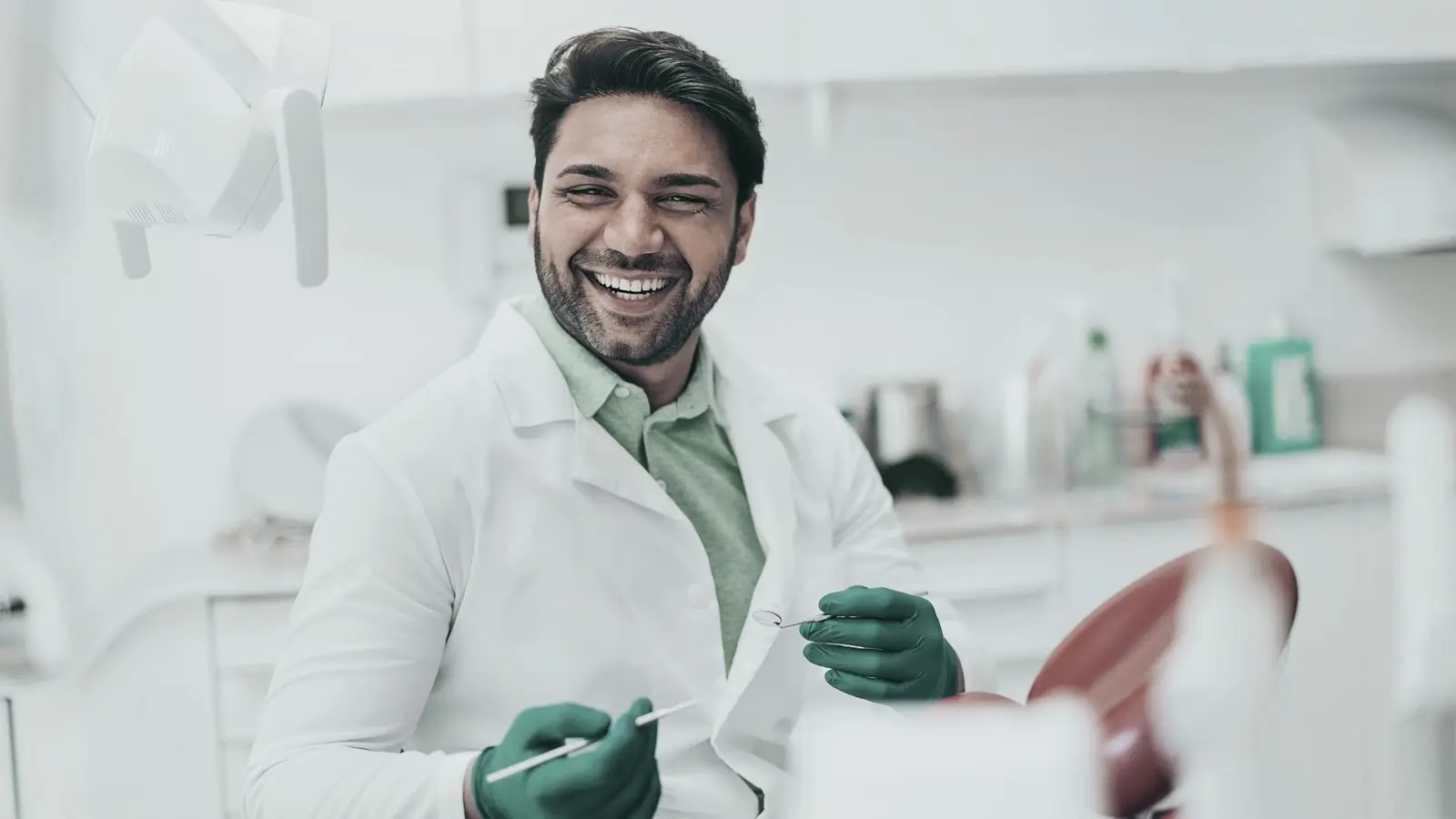 Bright, modern dental care imagery